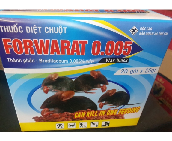 Thuốc Diệt Chuột FORWARAT 25g