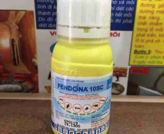 Thuốc diệt muỗi kiến gián côn trùng Fendona 10SC 0,5lít không mùi 